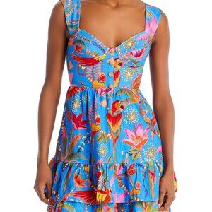 FARM RIO Macaw Party Mini Dress Size S NEW NWT
